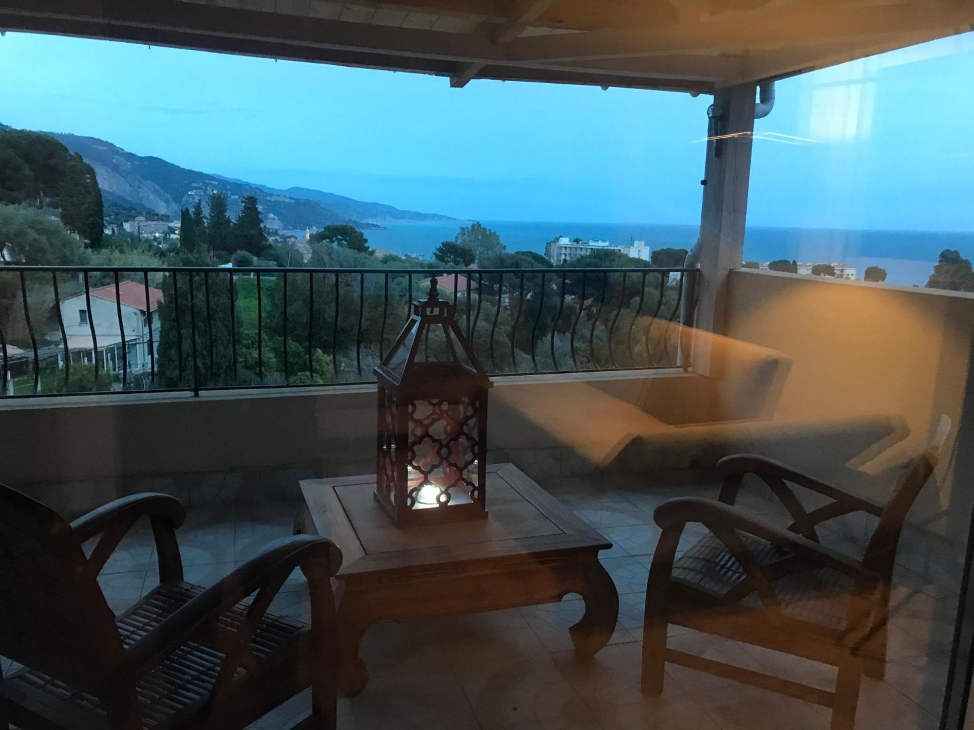 Appartement Villa Toit Terrasse Ментона Екстериор снимка